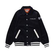 BAPE General Corduroy Varsity Jacket Navy