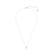 (W) Swarovski Attract Necklace White Rhodium Plated