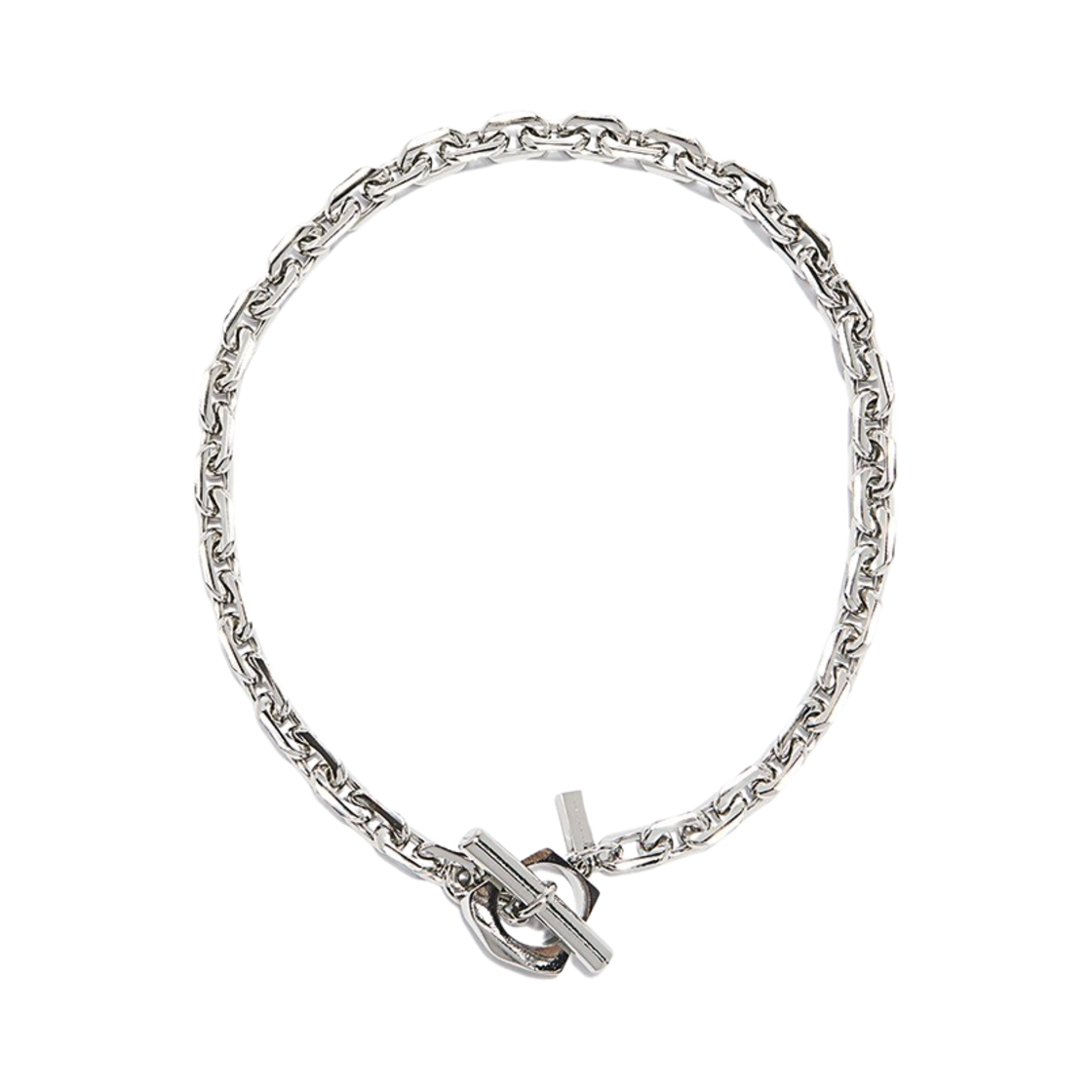 포트레이트리포트 펜타곤 체인 스몰 네클리스 실버(Portrait Report Tom Of Fuxx Chain Small Necklace Silver)