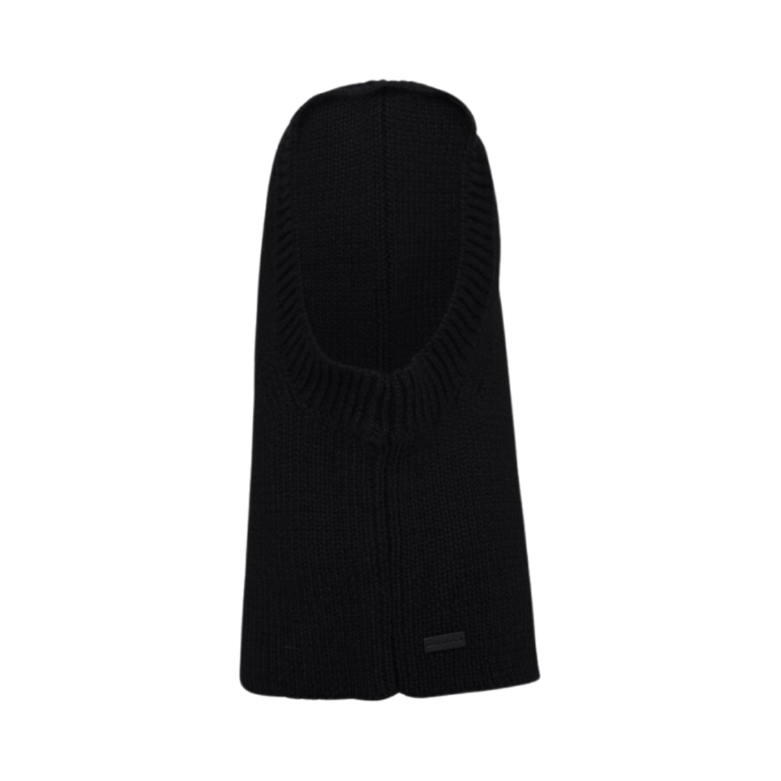 711806-3Y206-1000 Saint Laurent Knit Balaclava Black