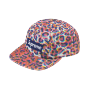 Supreme Washed Chino Twill Camp Cap Leopard - 24FW