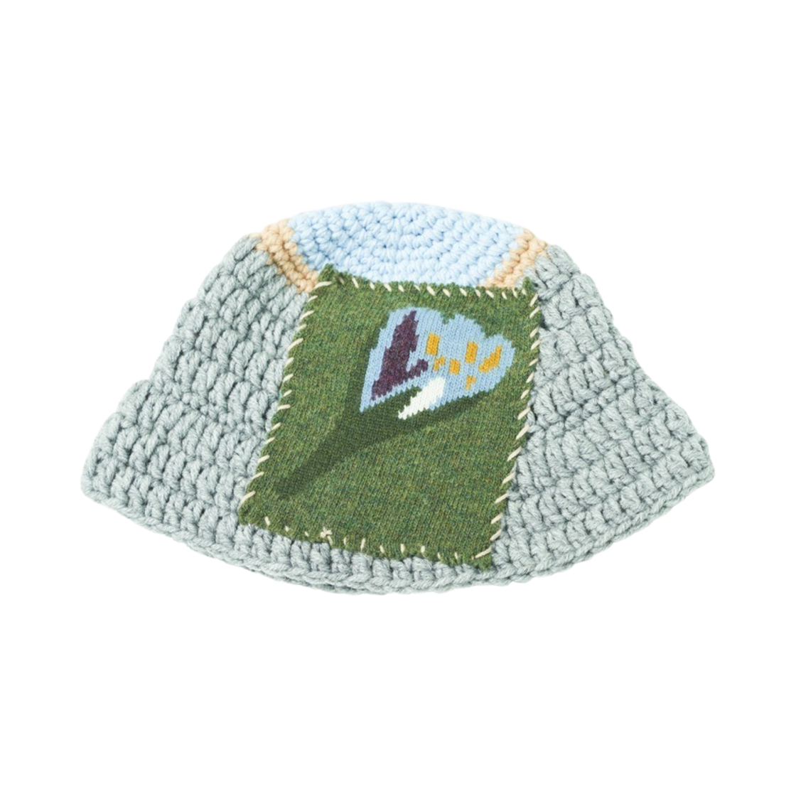 미수아바흐브 플라워링 버킷 그레이