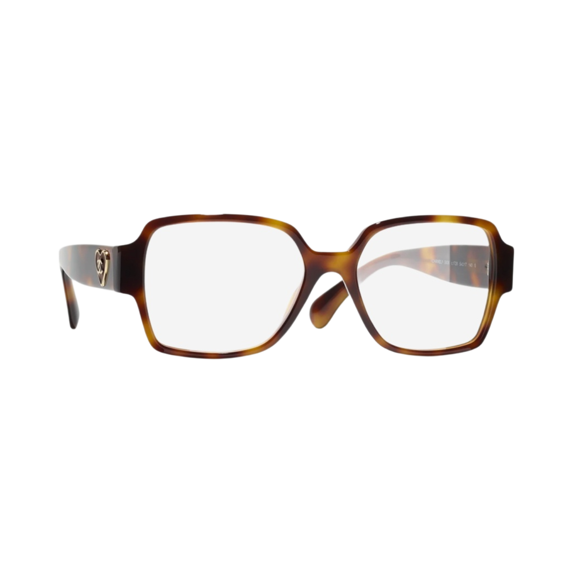 샤넬 스퀘어 프레임 아세테이트 & 톨토이즈 인터내셔널 핏(Chanel Square Eyeglasses Acetate & Tortoise International Fit) - 2