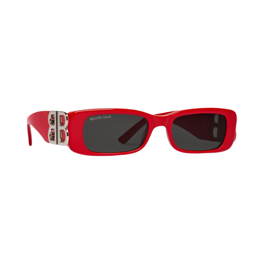 (W) 발렌시아가 다이내스티 렉탱글 선글라스 레드((W) Balenciaga Dynasty Rectangle Sunglasses Red) - 2