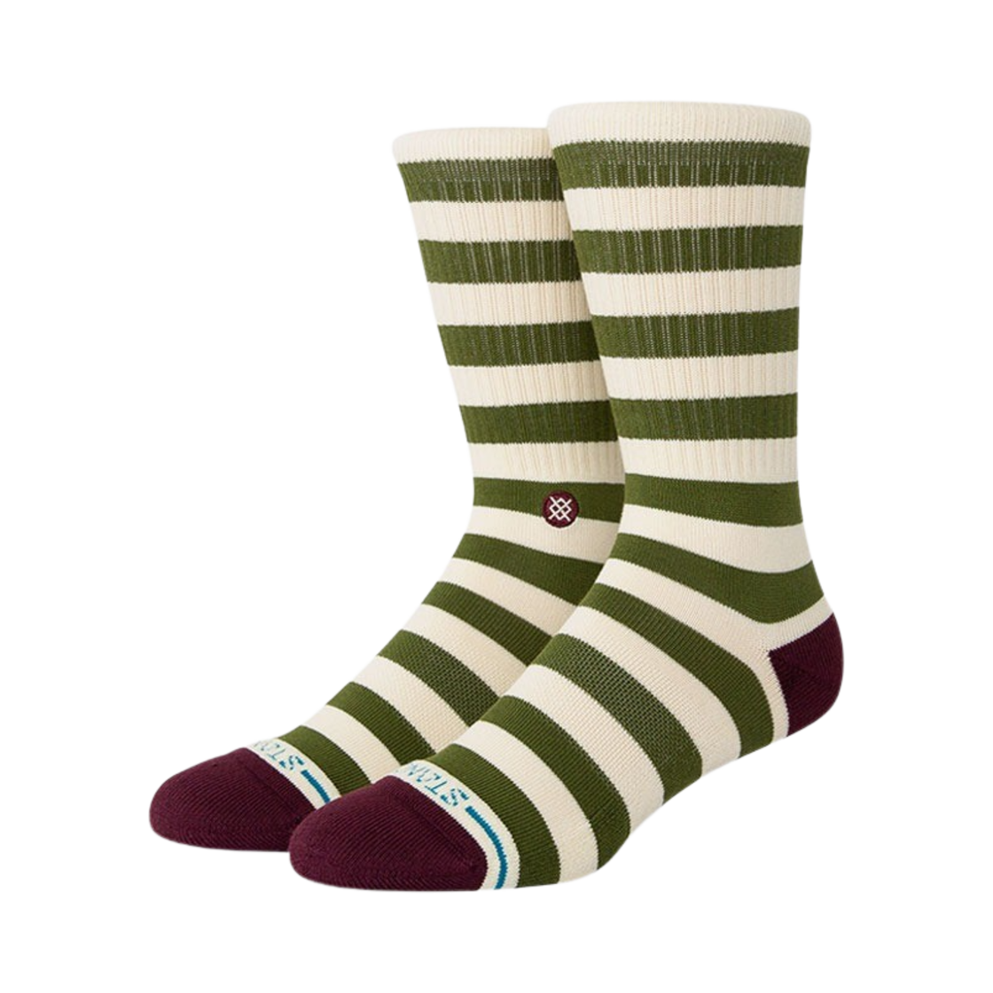 스탠스 브레톤 크루 그린(STANCE Breton Crew Green)