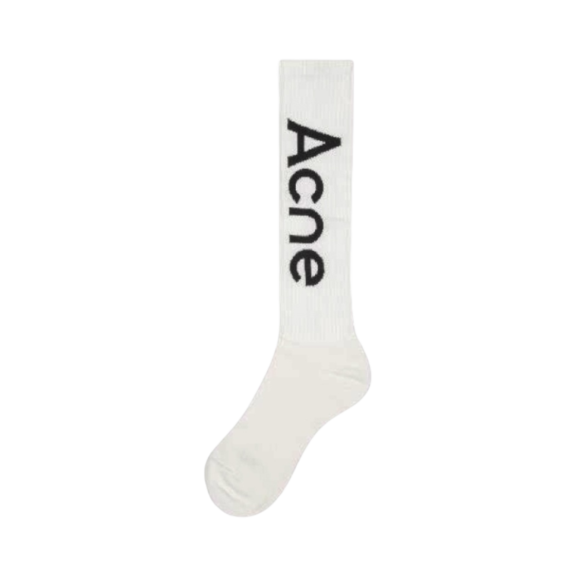 아크네 스튜디오 로고 니삭스 오프 화이트(Acne Studios Logo Knee Socks Off White) - 1