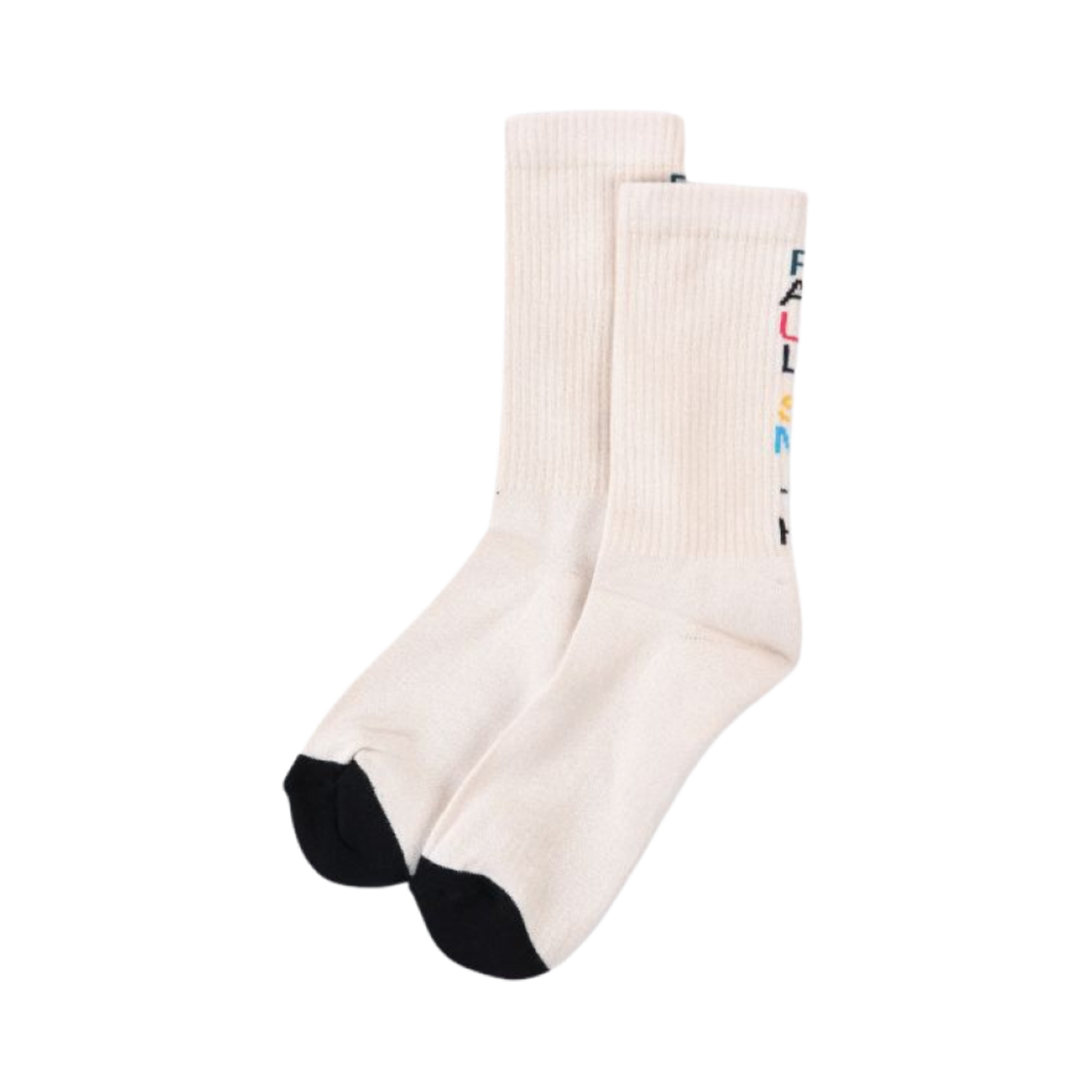 폴 스미스 코튼 컬러 로고 삭스 아이보리(Paul Smith Cotton Color Logo Socks Ivory) - 1