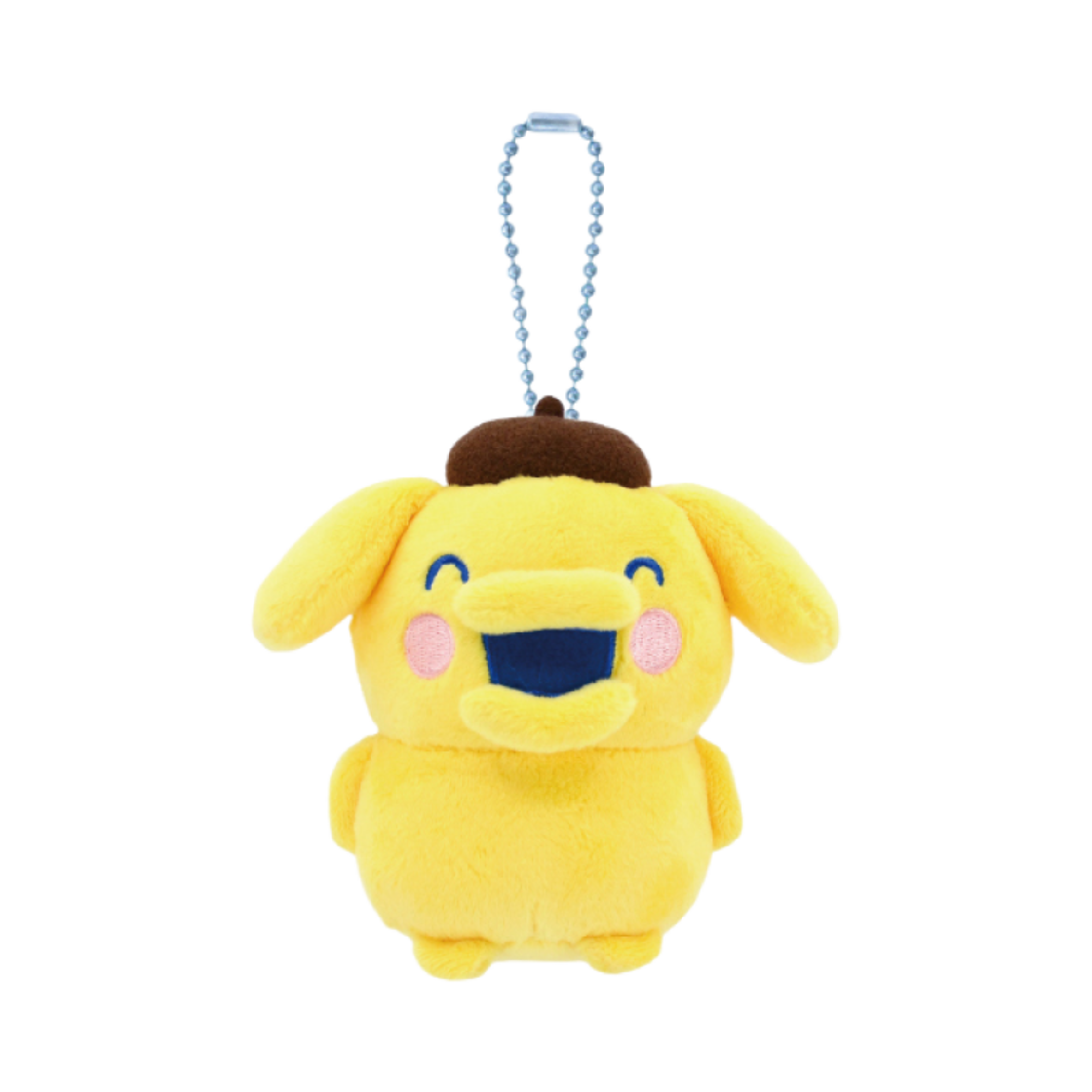 반다이 다마고치 x 산리오 캐릭터 플러시 마스코트 키체인 구치파치(Bandai Tamagotchi x Sanrio Characters Plush Mascot Keychain Kuchipatchi)