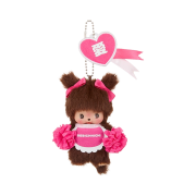 Monchhichi Happy Color Bebichhichi Key Chain Pink
