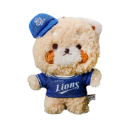 Lessey & Friends x KBO The Strongest Lessey Stuffed Toy Keyring Samsung Lions