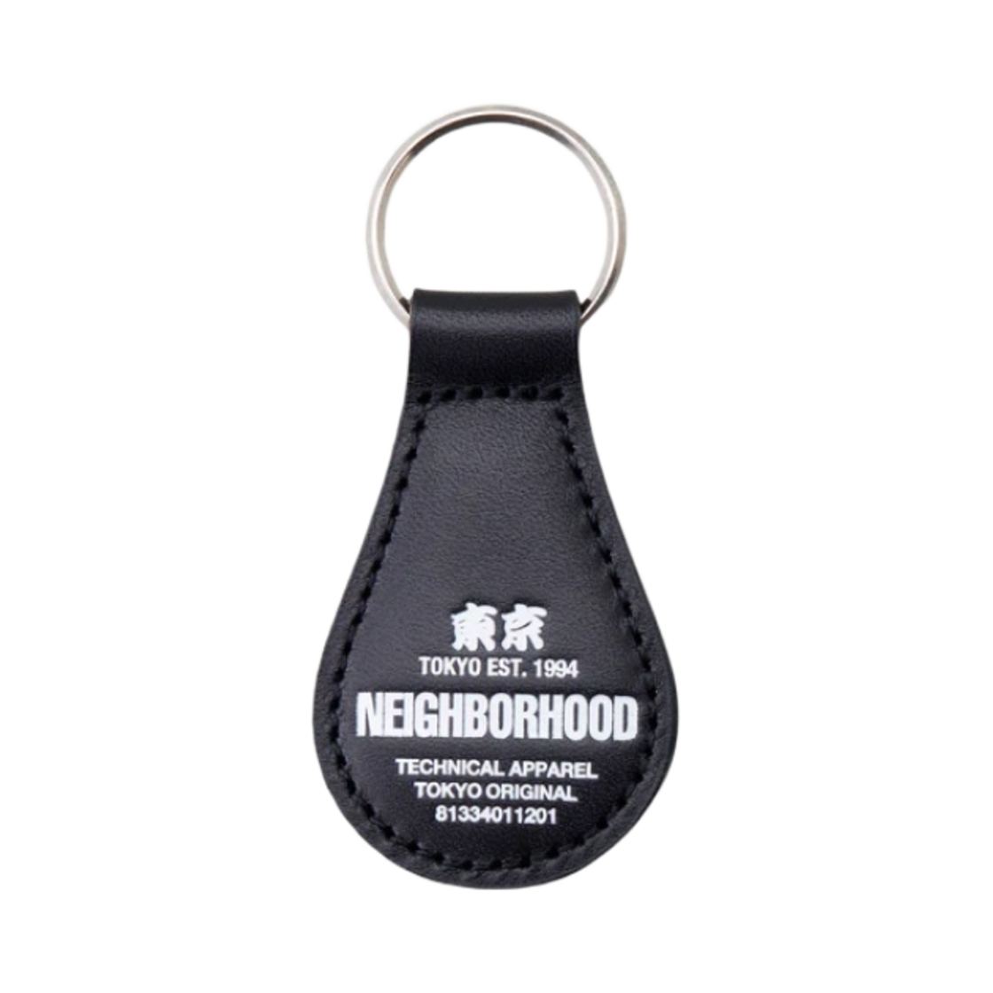 241MVNH-AC03 Neighborhood Leather Key Holder Black