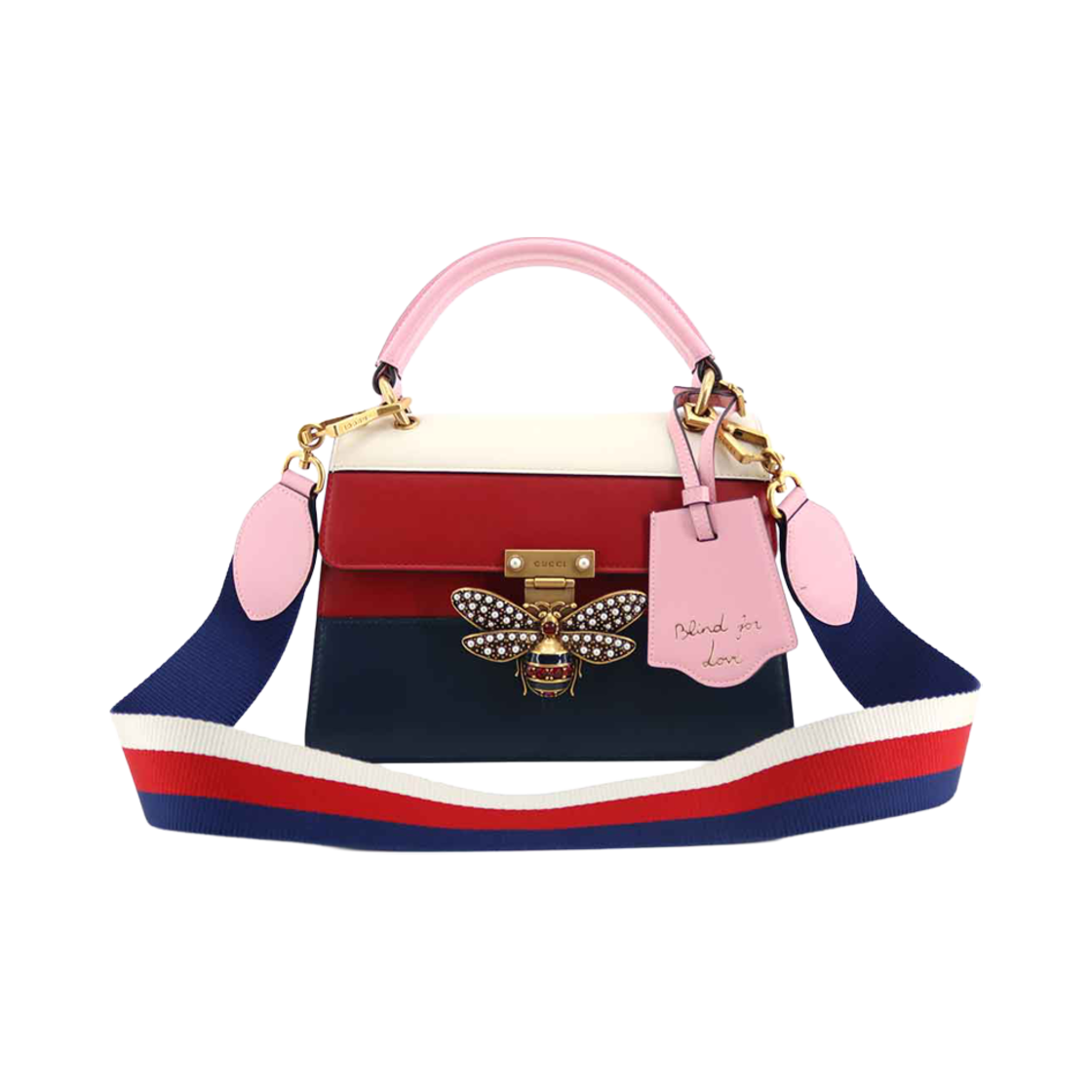 ITSPFMH8F8WO Gucci 476541 Queen Margaret Shoulder Bag