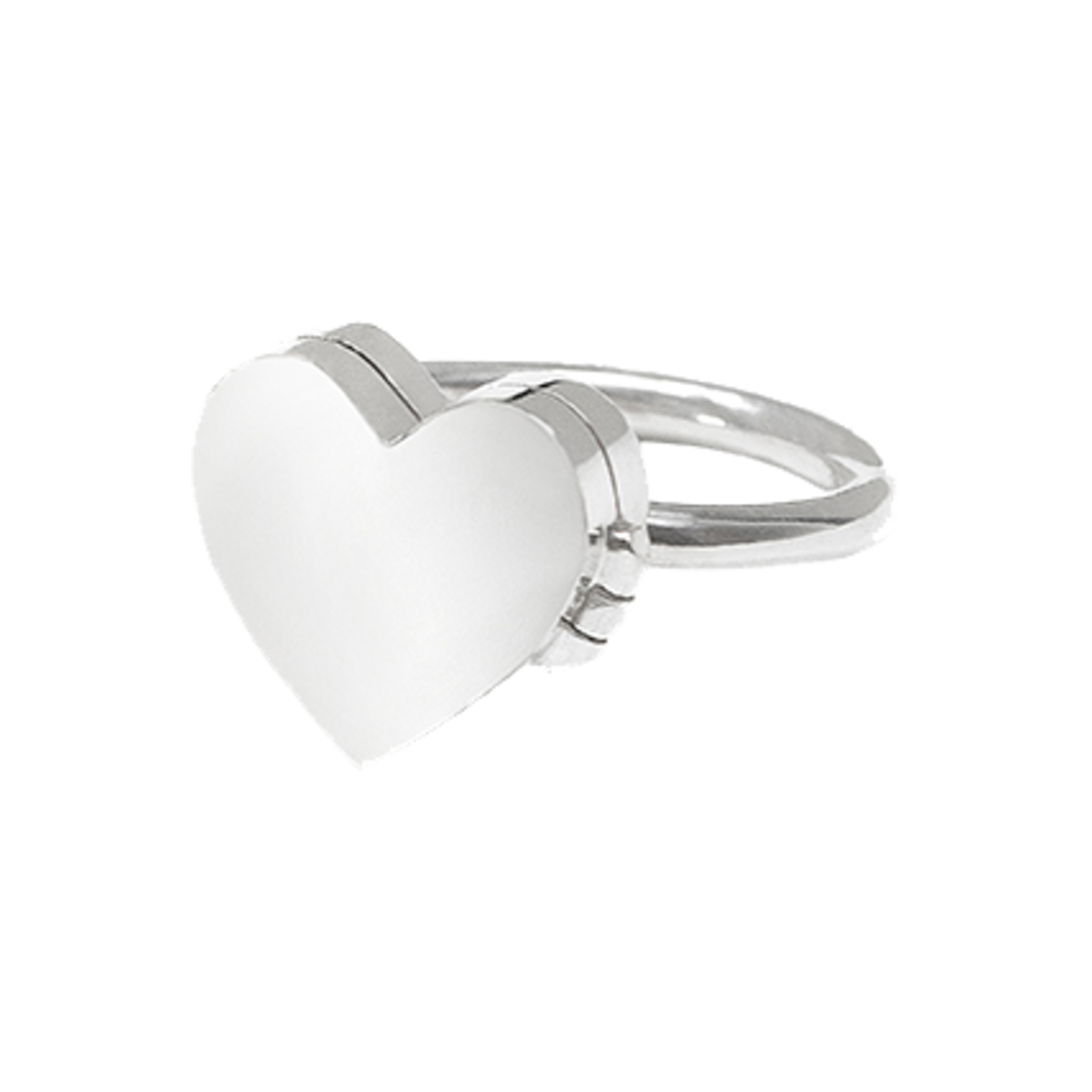 TM2C1RG03SV Third movement Open Heart Ring