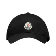 Moncler Logo Baseball Cap Black - 23SS