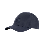 C.P. Company Chrome-R Logo Cap Total Eclipse Blue - 23SS
