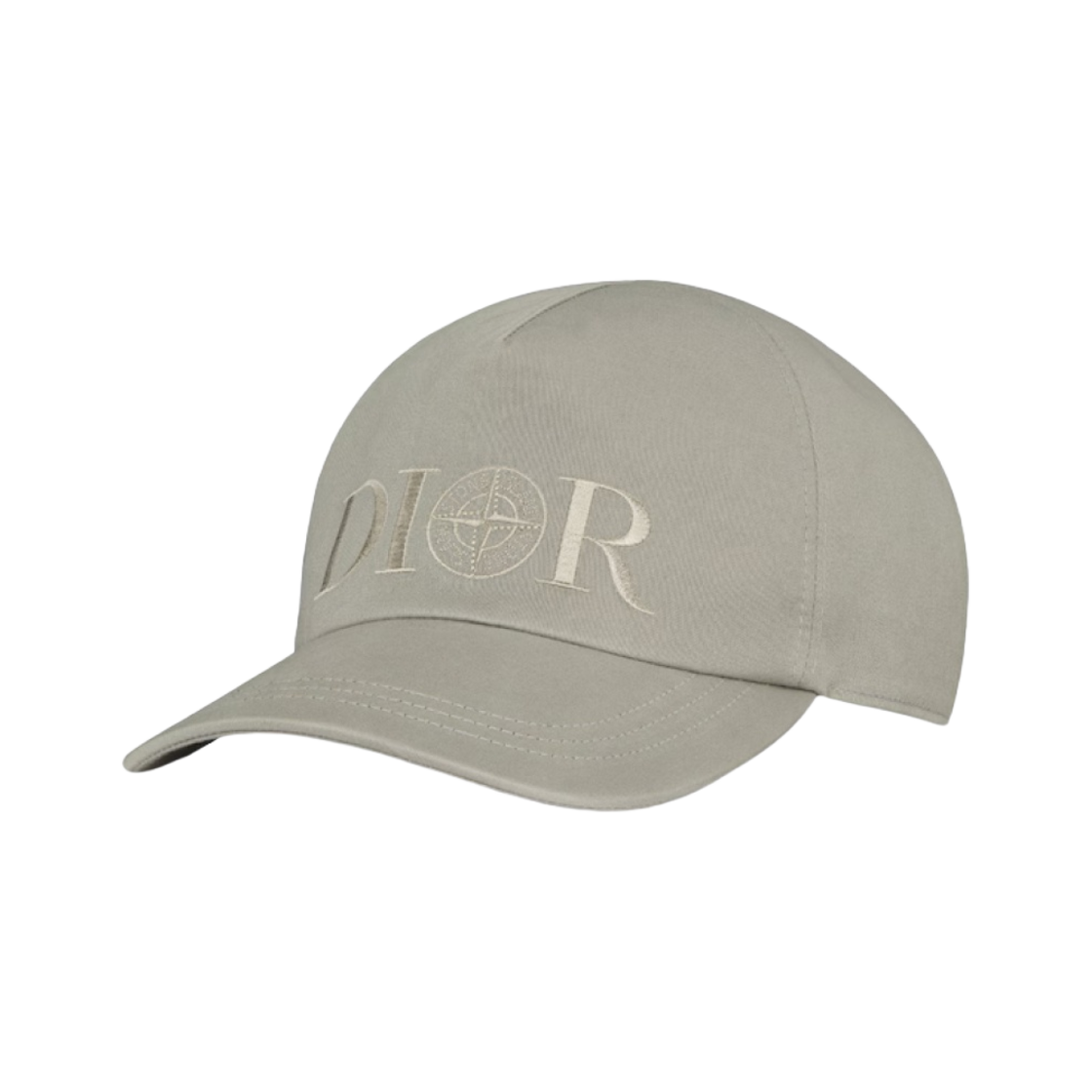 디올 x 스톤 아일랜드 베이스볼 캡 베이지(Dior x Stone Island Baseball Cap Beige) - 2
