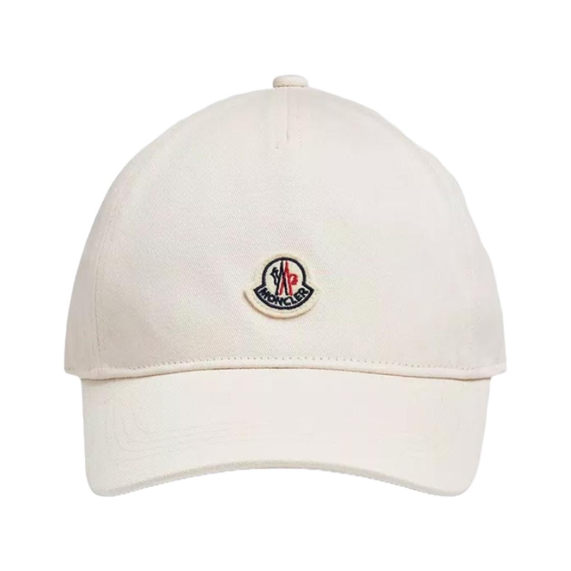 J1-093-3B00041-V0006-211 Moncler Logo Baseball Cap White - 24SS
