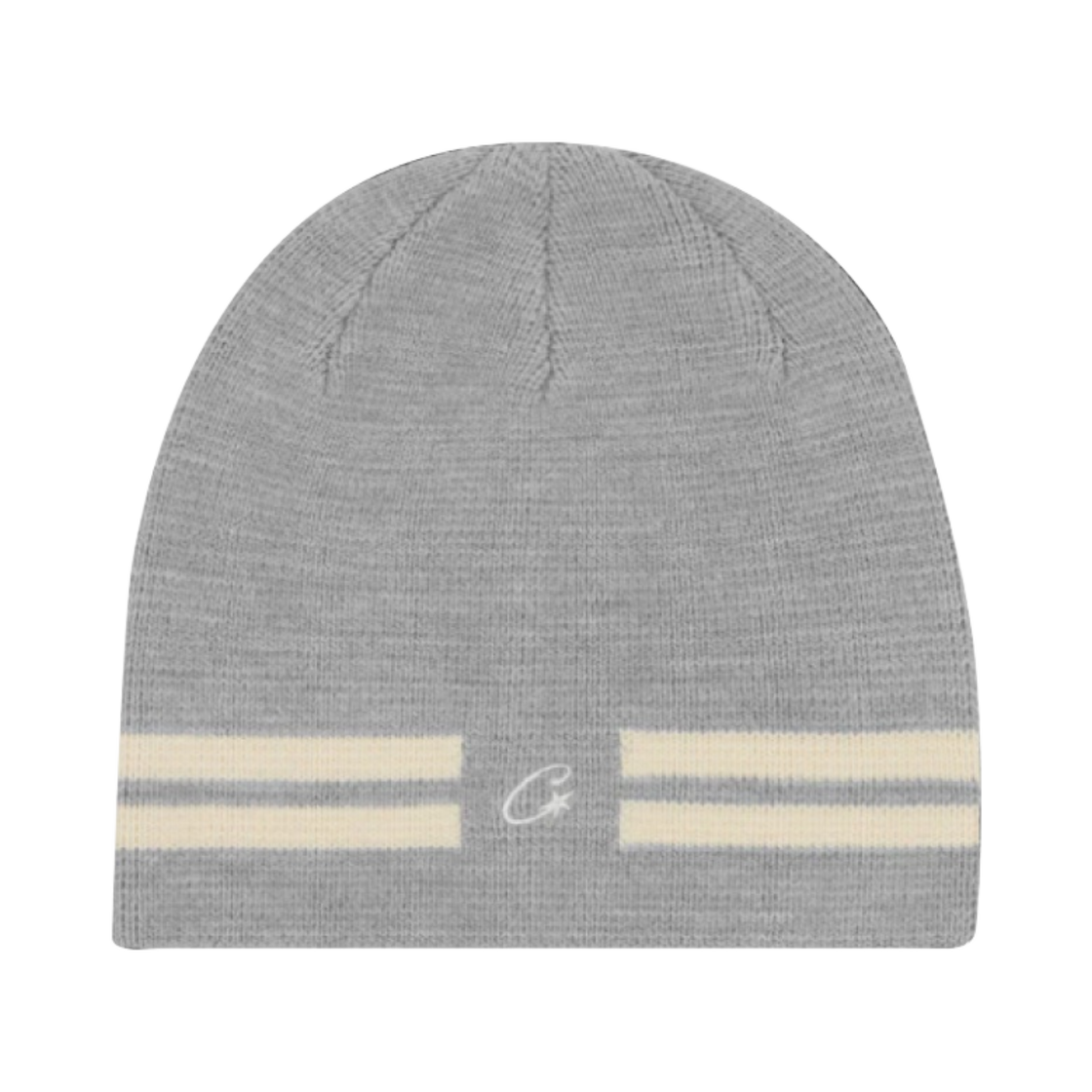 - Corteiz VVS Knit Beanie Grey
