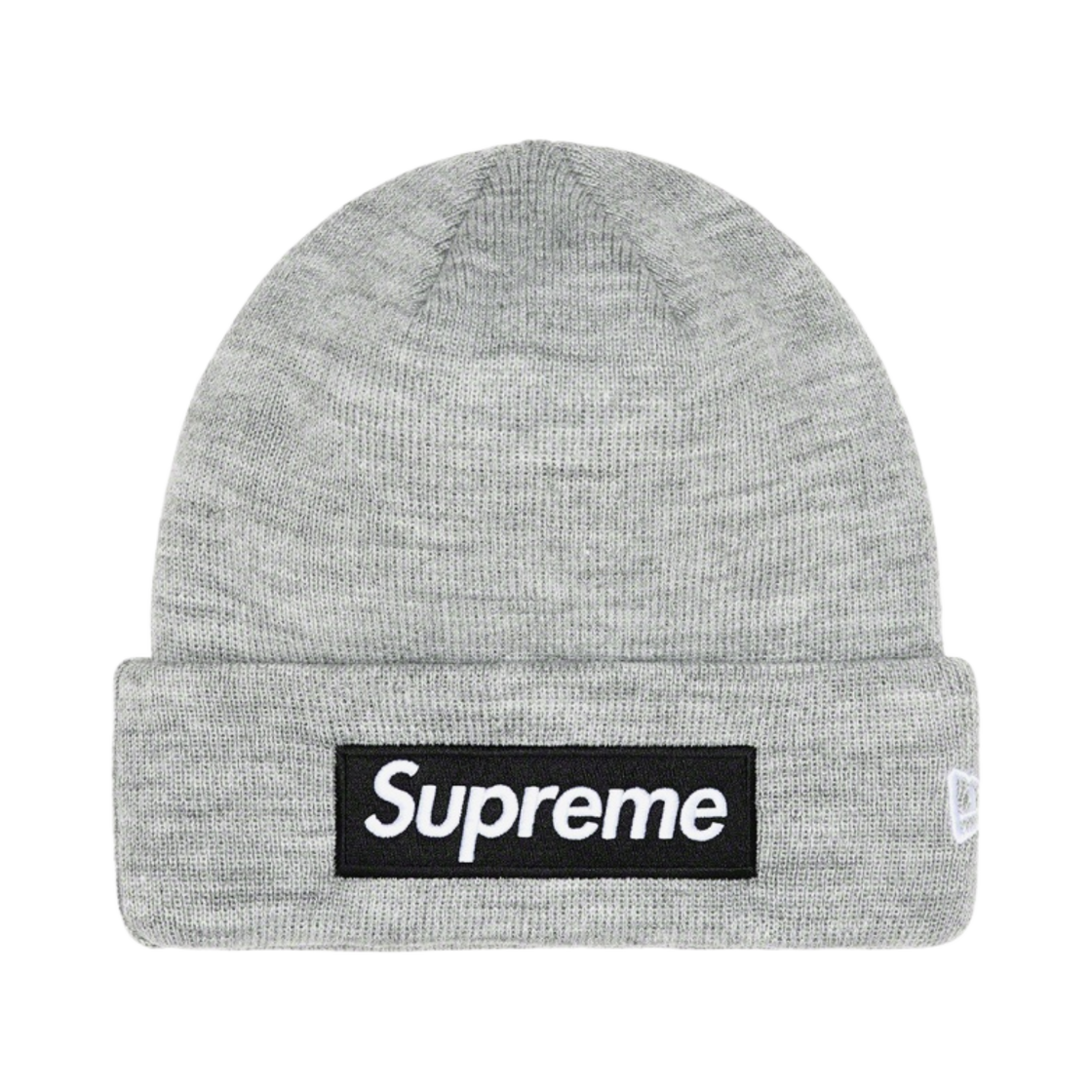 슈프림 뉴에라 박스로고 비니 헤더 그레이 - 22FW