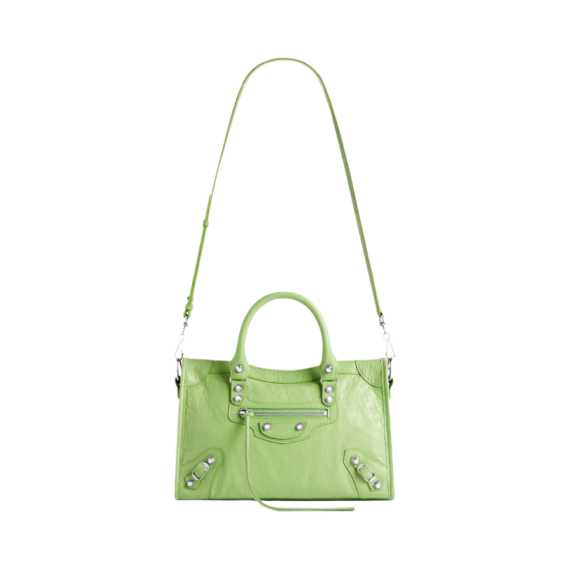 발렌시아가 르 시티 스몰 백 그린(Balenciaga Le City Small Bag Green) - 4