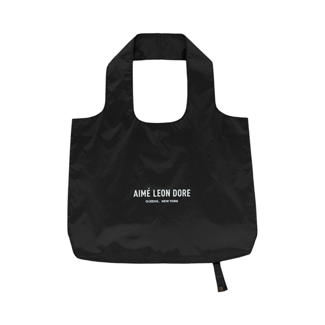 - Aime Leon Dore Packable Logo Tote Jet Black