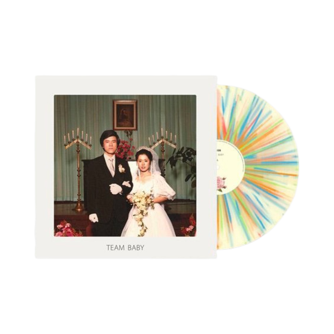 검정치마 정규 3집 파트 1 팀 베이비 LP 스플래터 컬러(The Black Skirts 3rd Album Part 1 Team Baby LP Splatter Color)