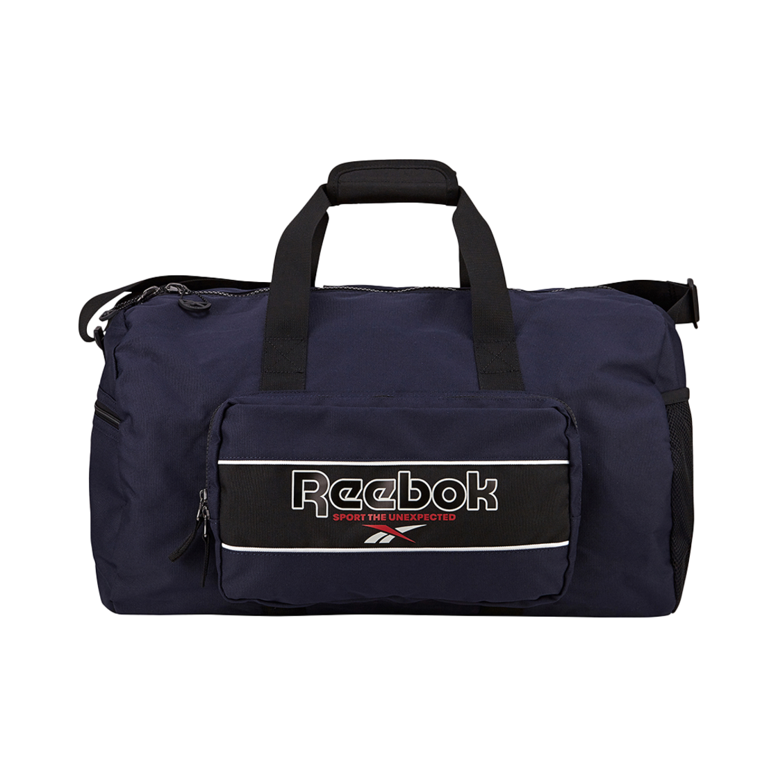 REBA4FY10N3 Reebok Nylon Pocket Duffel Bag Navy