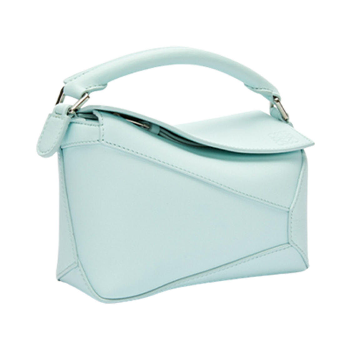 로에베 미니 퍼즐 백 인 클래식 카프스킨 블루 아이스버그(Loewe Mini Puzzle Bag In Classic Calfskin Blue Iceberg) - 2