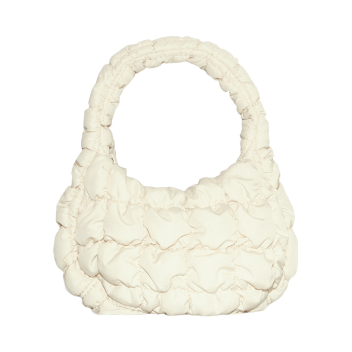 1171064003/1171064028 COS Quilted Micro Bag Off White - 대표 이미지 #1