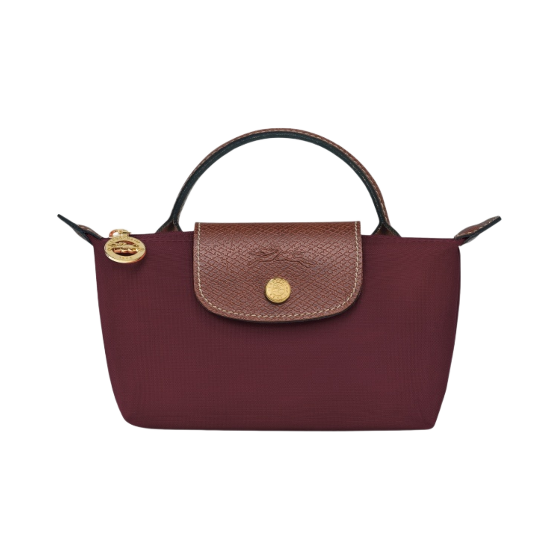 롱샴 르 플리아쥬 오리지널 핸들 파우치 버건디(Longchamp Le Pliage Original Handle Pouch Burgundy)