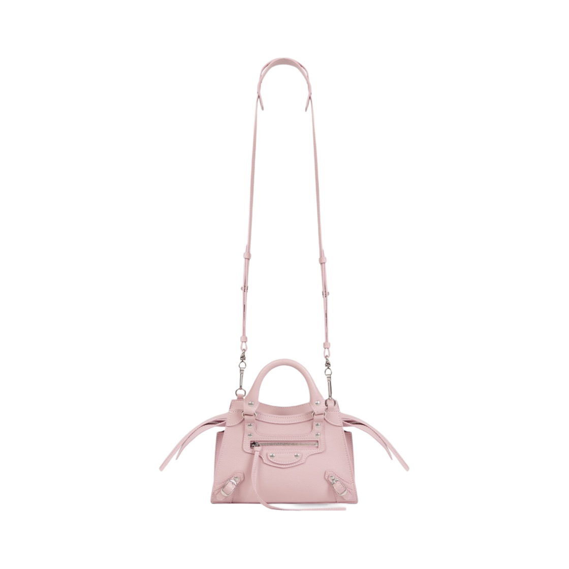 발렌시아가 그레인드 카프스킨 네오 클래식 미니 핸드백 라이트 핑크(Balenciaga Grained Calfskin Neo Classic Mini Handbag Light Pink) - 5