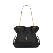 Saint Laurent Jamie Shopping Small in Lambskin Black