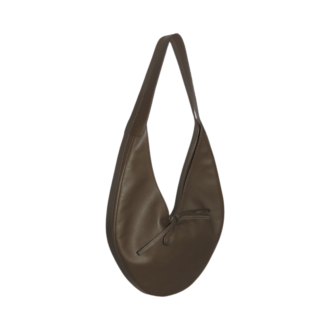 SR0001 Paloma Wool Lupe Medium Lace Closure Bucket Bag Khaki