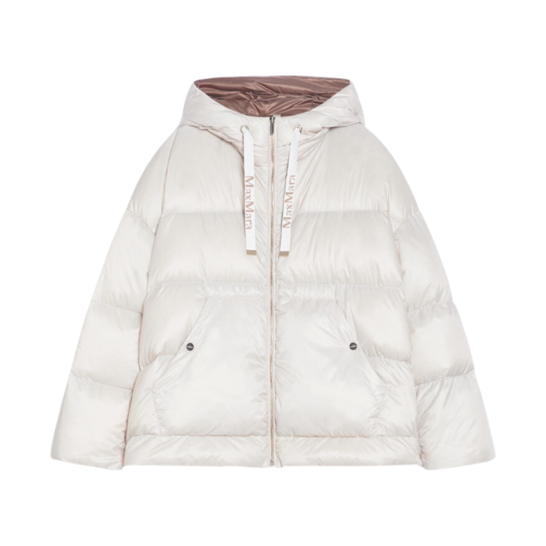 TREBI-066 (W) Max Mara The Cube Trebi Water-Repellent Down Jacket Sand