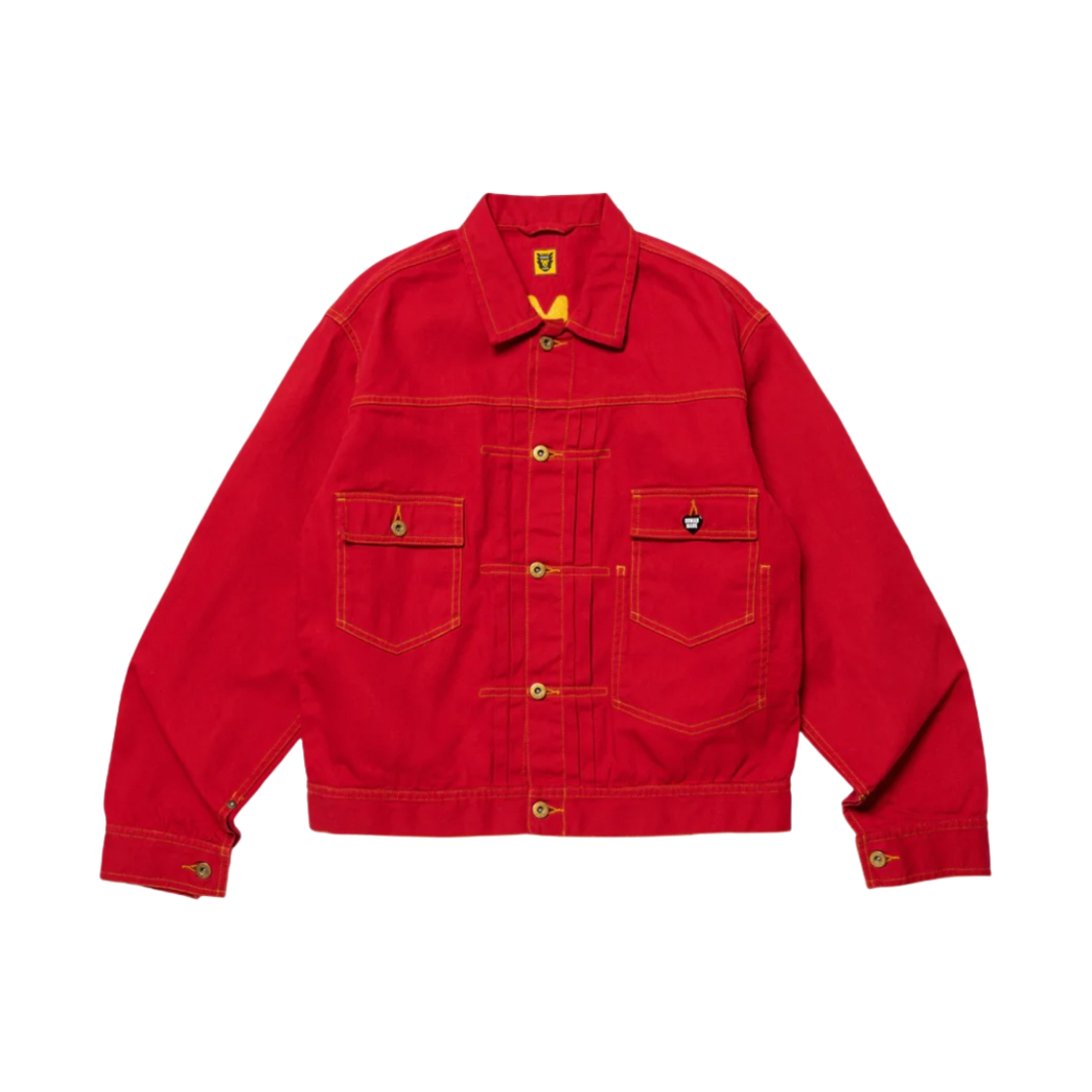 휴먼 메이드 래빗 워크 자켓 레드