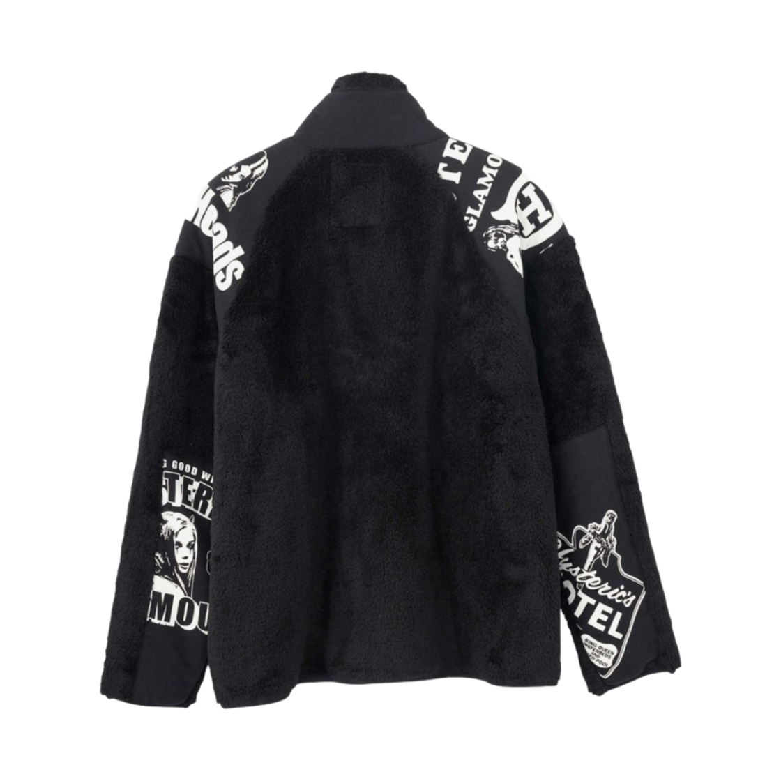 히스테릭 글래머 HYS 스크래치 스탠드 칼라 자켓 네이비(Hysteric Glamour Hys Scratch Stand Collar Jacket Black) - 2