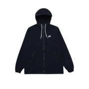Nike Club Full-Zip Woven Jacket Black White - US/EU