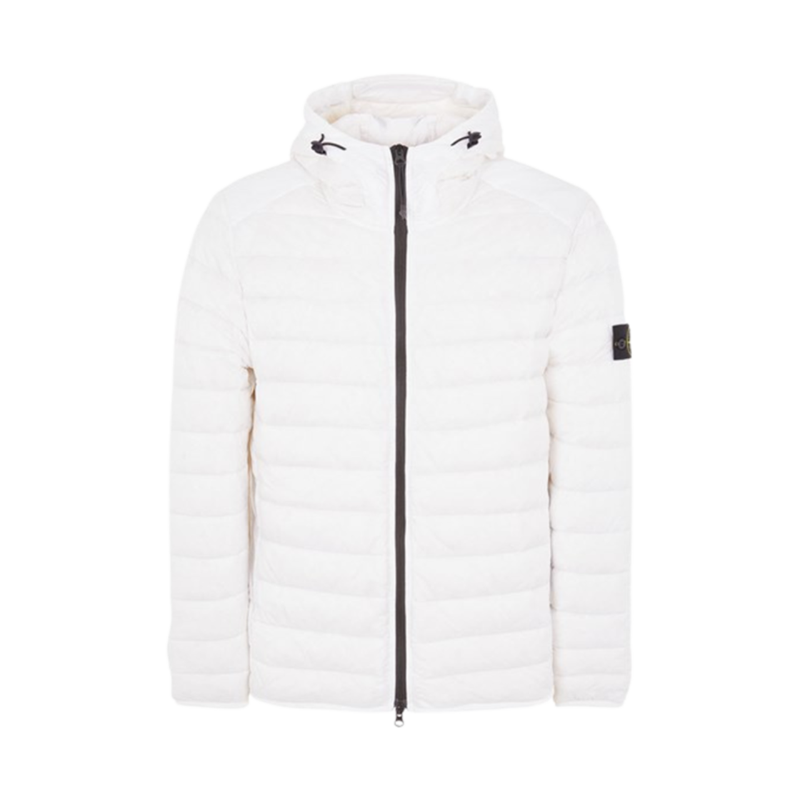 801540124-V0001 Stone Island 40124 Loom Woven Chambers R-Nylon Down-TC Light Hooded Down Jacket White - 24SS - 대표 이미지 #1