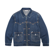 True Religion x Fetch Denim Jacket Indigo