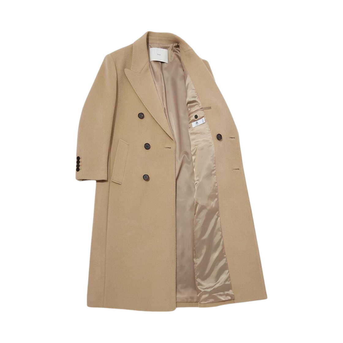 던스트 맥시 더블 브레스티드 캐시미어 코트 카멜(Dunst Maxi Double-Breasted Cashmere Coat Camel) - 2