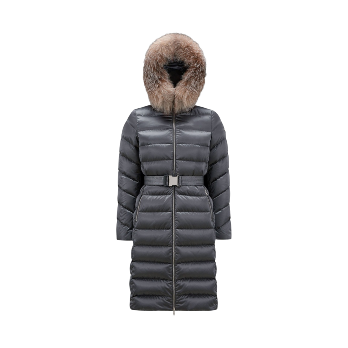 (W) 몽클레르 리어지 롱 다운 자켓 다크 그레이 - 22FW((W) Moncler Leersie Long Down Jacket Dark Grey - 22FW)