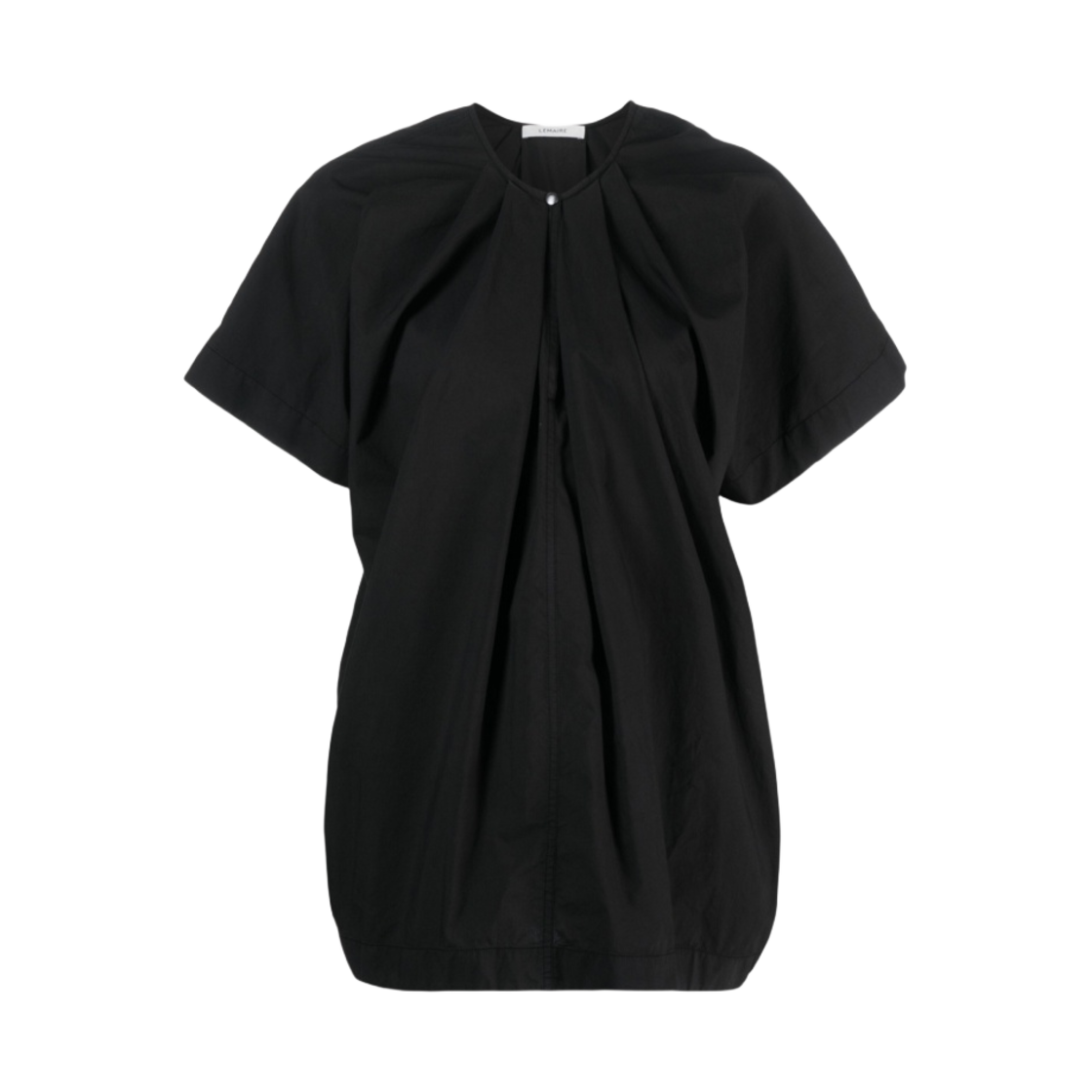 TO1061-LF1016-999 (W) Lemaire Parachute Top Black