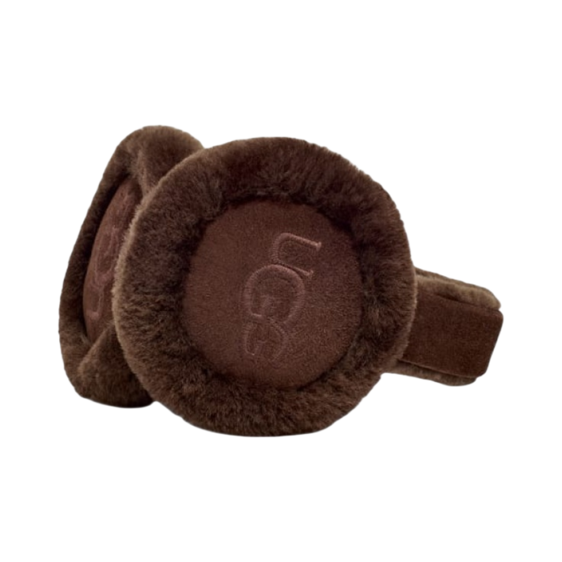 (W) 어그 자수 로고 이어머프 번트 시더((W) UGG Embroidered Logo Earmuff Burnt Cedar)
