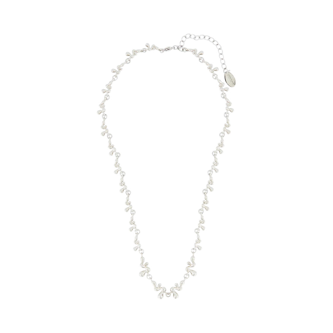 WL240EAC07USLV MELLOW Gradation Layering Necklace  Silver - 대표 이미지 #1