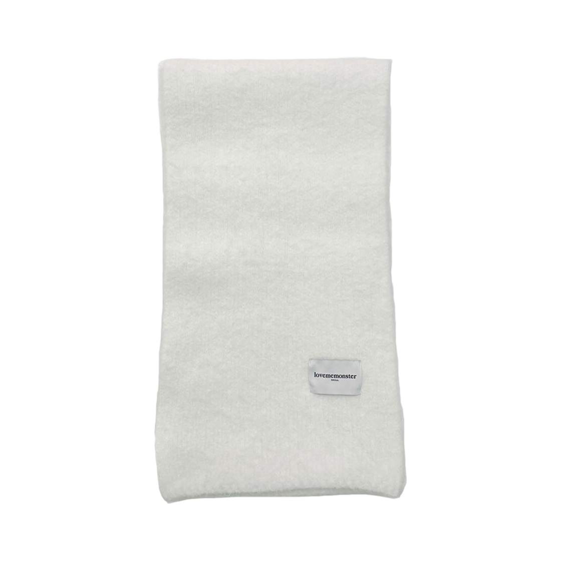 러브미몬스터 마일드 윈터 머플러 화이트(lovememonster Mild Winter Muffler White)