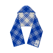 Burberry Check Wool Hooded Muffler Knight