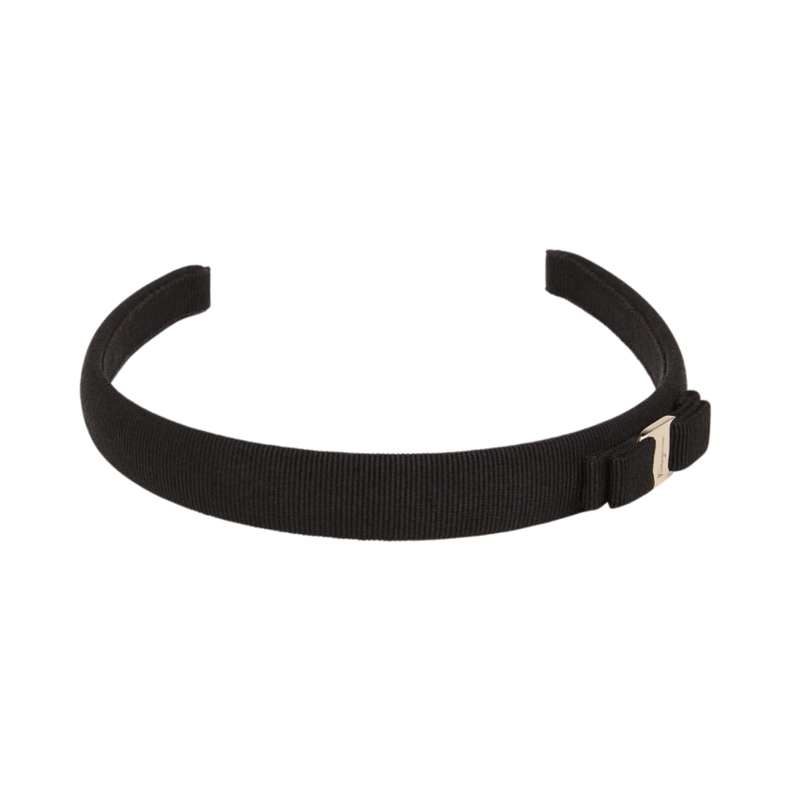 (W) 페라가모 바라 헤어밴드 블랙((W) Ferragamo Vara Hairband Black)