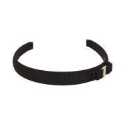 (W) Ferragamo Vara Hairband Black