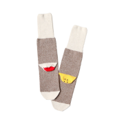 Kapital 96 Pieces Monkey DIY Socks Brown