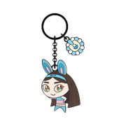 NewJeans x Murakami Metal Keyring Minji Blue
